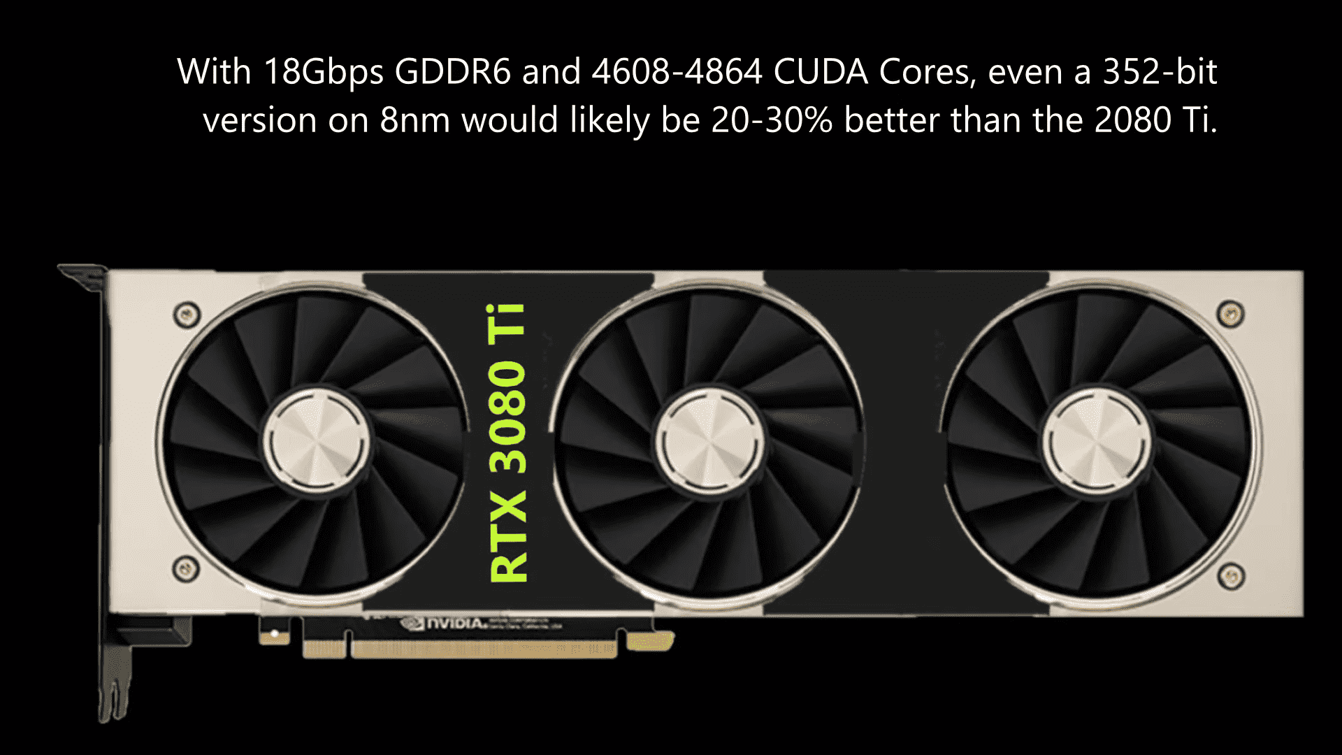 RTX 3080 Tiは21TFLOPS以上!?】公式発表前最新情報：NVIDIA Ampere